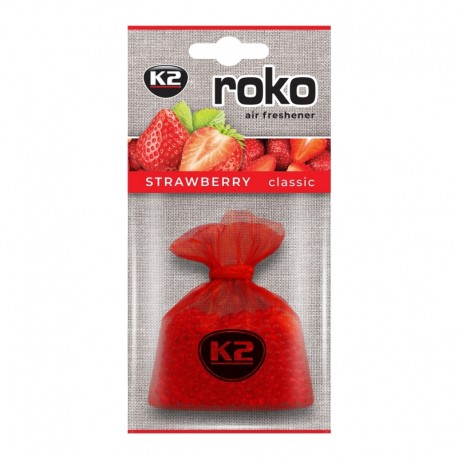 K2 Roko Odświeżacz Powietrza w Woreczku Truskawka 20g